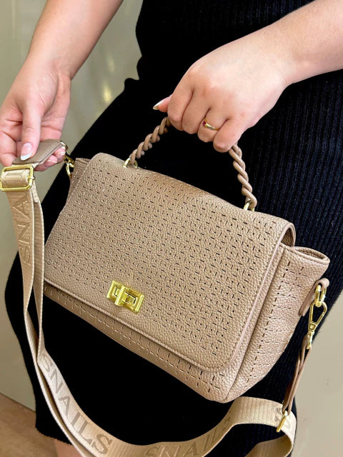 Bolsa Modelo Elegante de Mão - Snails