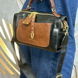 Bolsa Modelo Baú Médio - Pavão de Ouro