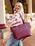 Bolsa Feminina Executiva - Popy & Peonies