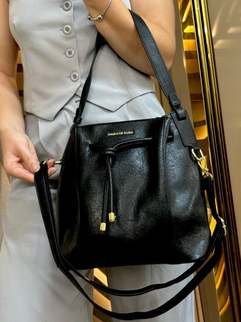 Bolsa Mão Pavão de Ouro