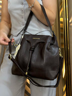 Bolsa Mão Pavão de Ouro